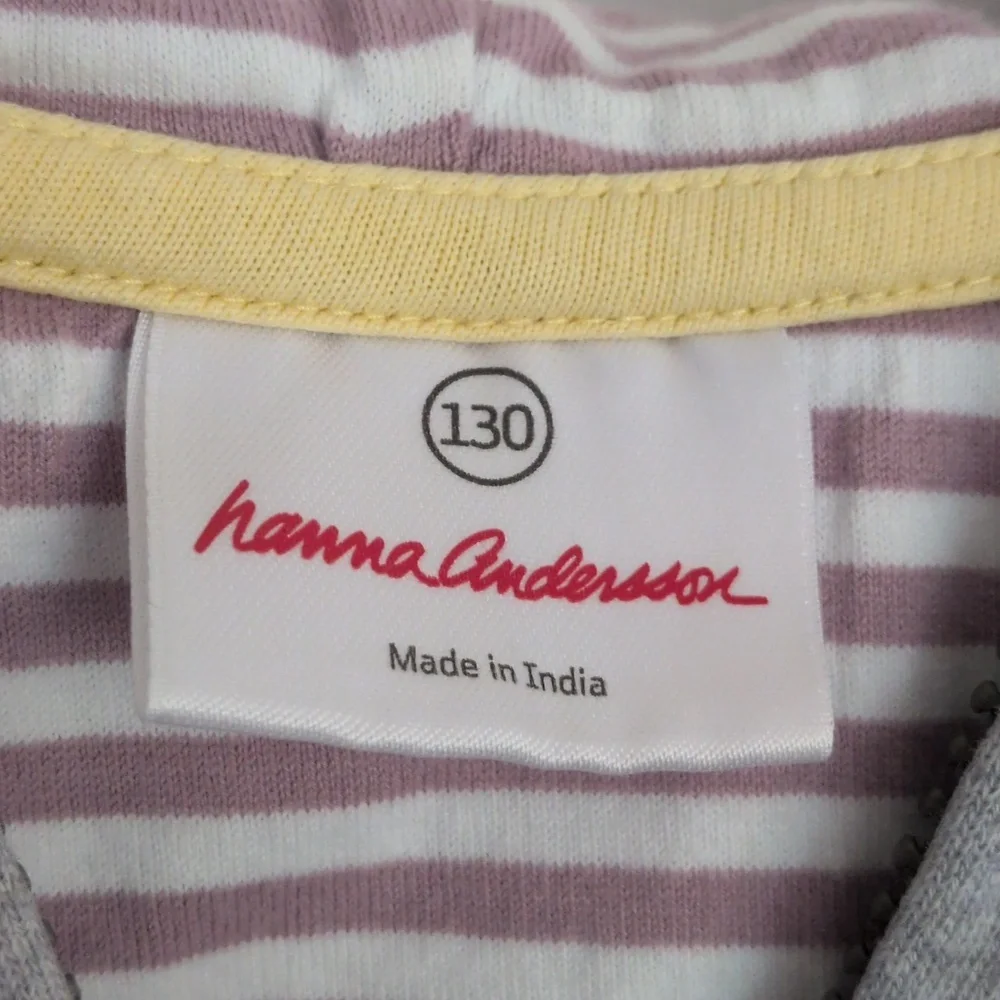 Hanna Andersson Hooded Sweatshirt - 130